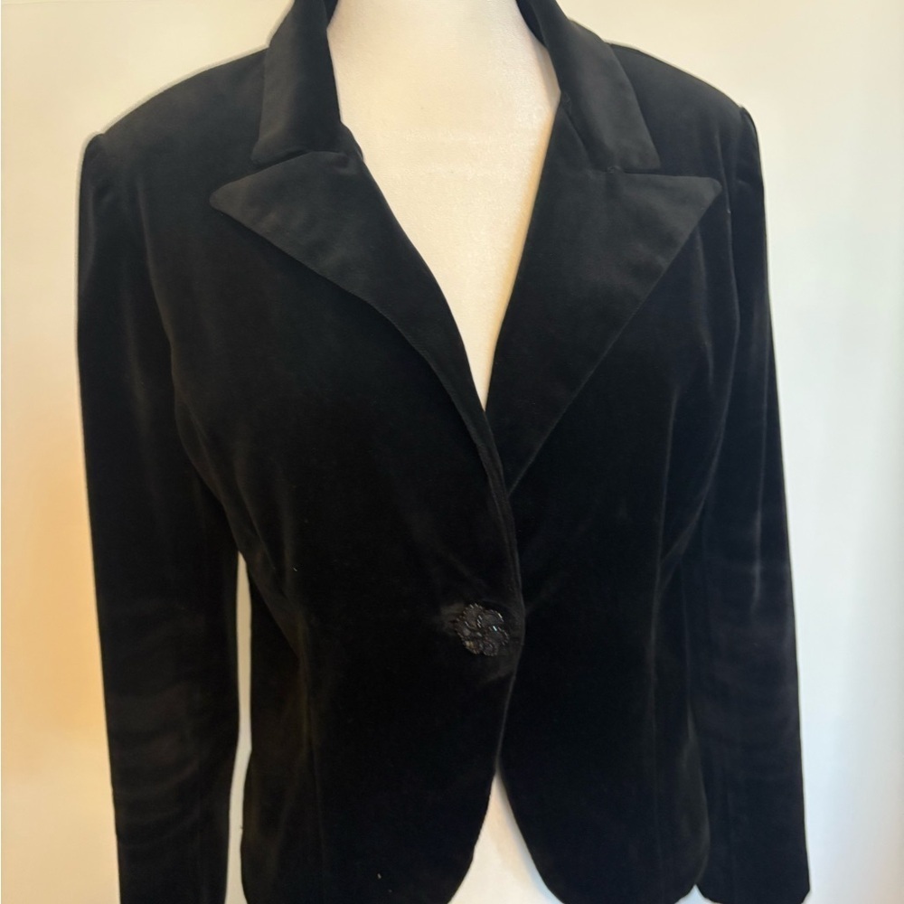 ARDEN B. Classic Black Blazer Size L - Picture 3 of 11